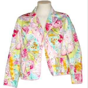 Notches Jacket Sz Petite Lg